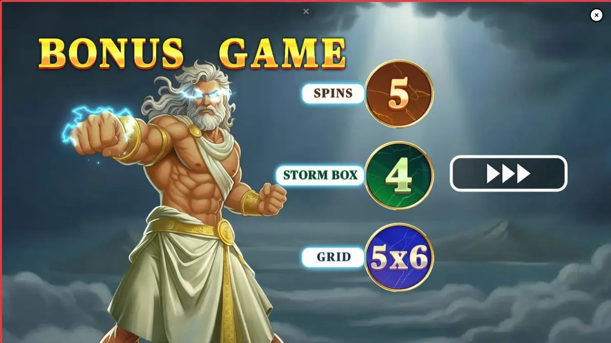 Pots of Power: Zeus slot machine theme featuring Greek mythology